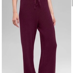 ALO Yoga Burgundy Supernatural Sweater Pants